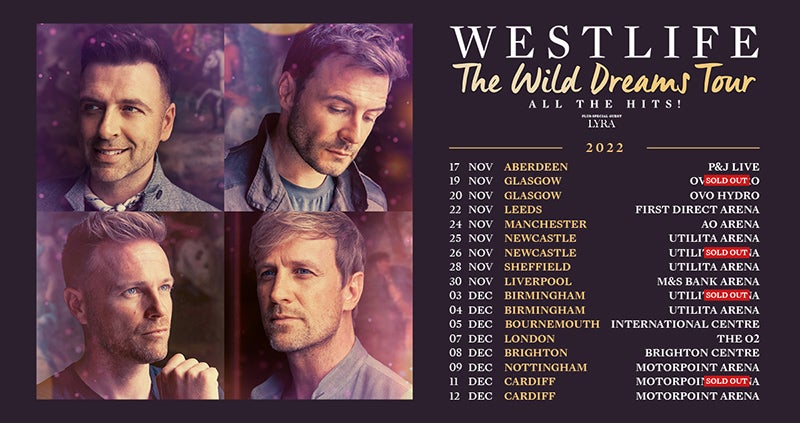 Westlife Announce Brand New Album, Wild Dreams